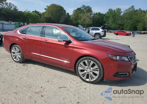 2015 Chevrolet Impala Ltz from USA, damaged, VIN 2G1165S32F9225504